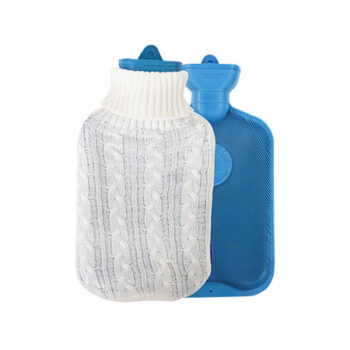 Hot Water Bag + Knitted Cover