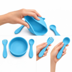 Non-slip silicone baby feeding set - Image 7