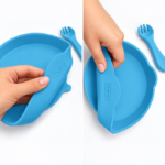 Non-slip silicone baby feeding set - Image 5