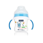 Extra Wide Neck Feeding Bottle With Handle 150ml - Image 2