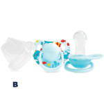 Round Nipple Silicone Pacifier 6+