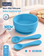 Non-slip silicone baby feeding set - Image 9