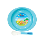 Feeding Plate With Silicone tip spoon (4m+) - Image 2