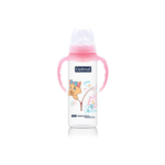 Narrow Neck Orthodontic Feeding Bottle With Handle 240ml - Image 4
