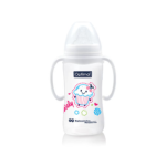 Wide Neck Feeding Bottle With Handle 300ml - Image 3