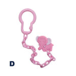 Pacifier Holder With Metal Pin