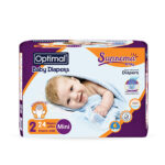 Baby Diapers 2 (3-6 Kg)-24 Pcs Mini