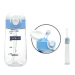 Tritan silicone straw cup -550 ml - Image 2