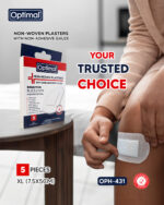 Optimal Non-Woven Sensitive Plasters (XL) - Image 2