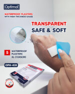 Optimal AquaStop Waterproof Plasters (XL) - Image 2