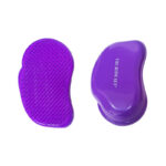 Compact detangling hair brush