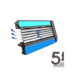 Viel Max 5 Blades Men’s Razor - Image 2