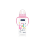 Narrow Neck Feeding Bottle With Handle 240 ML - Image 3