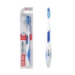 Cross & spiral filaments toothbrush