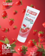 BIO Strawberry kids' toothpaste - Image 3