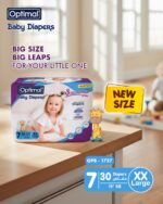 Baby Diapers 7 (19+Kg)-30 Pcs XX-Large - Image 4